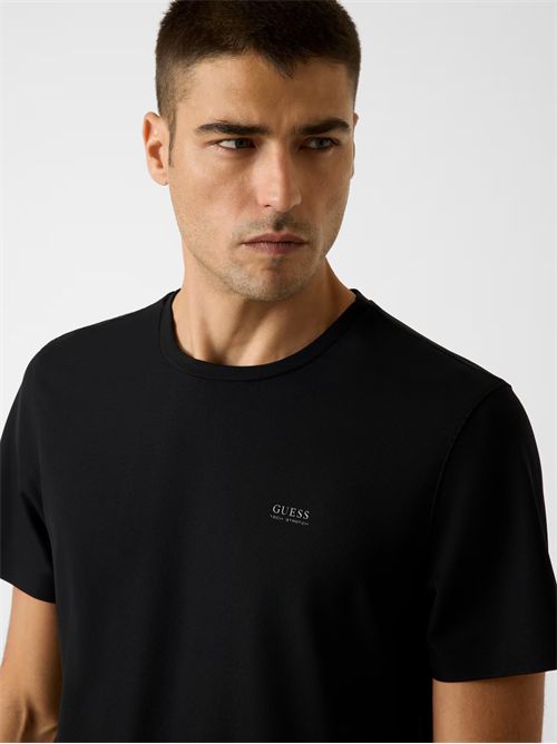 T-shirt in jersey GUESS | M6RI19KD202/JBLK